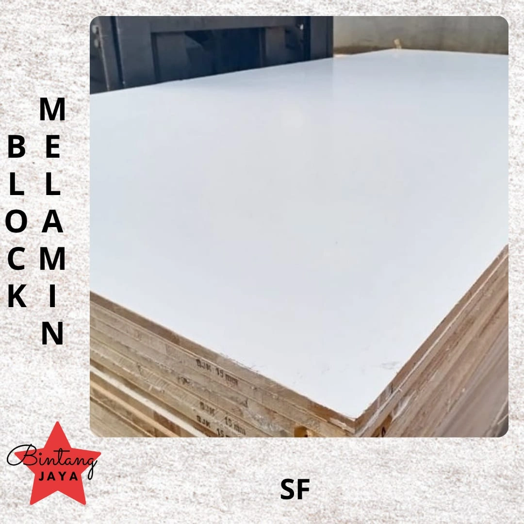 block melamin SF - bintang jaya triplek